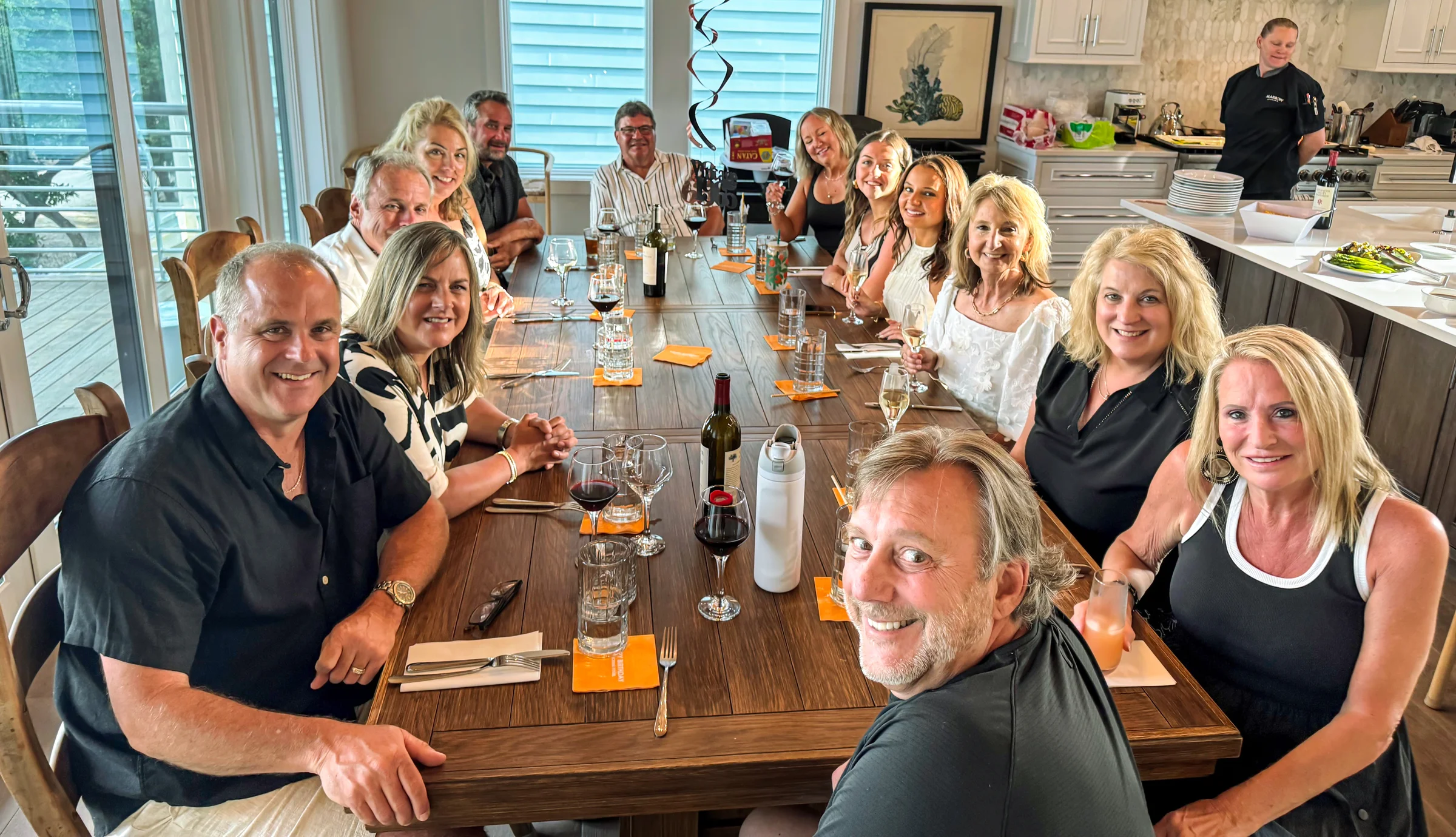 A Marrow dessert presentation